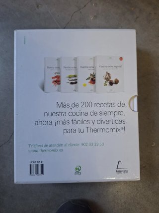 Lote 11 libros de cocina de thermomix perfectos