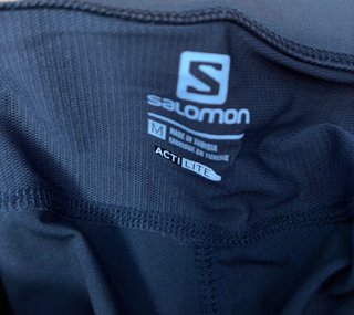 Mallas Salomon Negras Endurance Short Tight