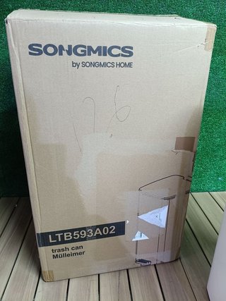 SONGMICS LTB593A02 Cubo de Basura de 30 Litros
