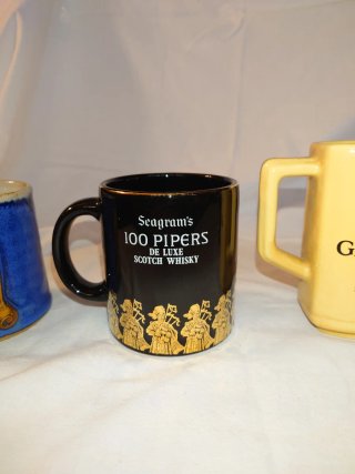Tazas de whisky de cerámica