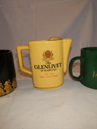 Tazas de whisky de cerámica