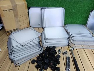 SONGMICS LPC342W01 Estantería Armario Modular