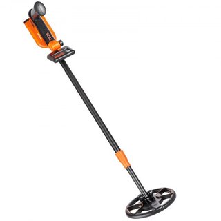 Detector de Metales para Niños, Bobina de Búsqueda Impermeable de 15.2 cm con Pantalla LCD, Detector de Oro Ajustable de 66 cm - 91.4 cm, Mango de Fibra de Carbono Ligero para Detectar Monedas de ...