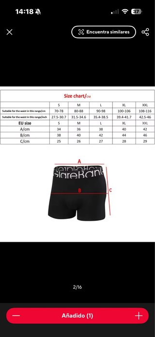 6x Boxers GlareBan Algodón Ajustables