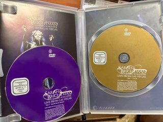 Set 2 DVDs Sarah Brightman - Conciertos Icónicos
