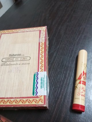 Sc. sigari Fonseca Habana vuota portasigar vuoto