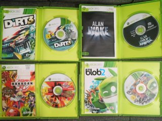 Lotto/lote 9 Giochi Xbox 360 da 7€ CIB Alan wake..