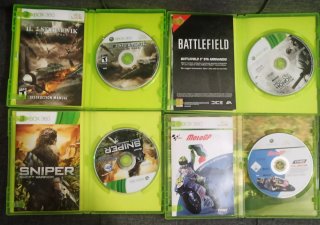 Lotto/lote 9 Giochi Xbox 360 da 7€ CIB Alan wake..