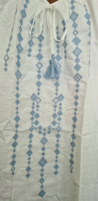 Camisón corto bordado Oysho T.M