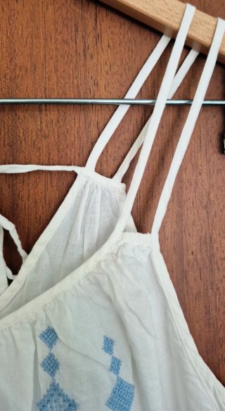 Camisón corto bordado Oysho T.M