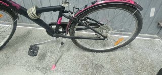 Bicicleta y casco