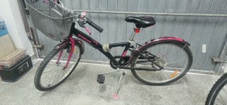 Bicicleta y casco