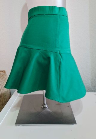 Falda pantalon verde