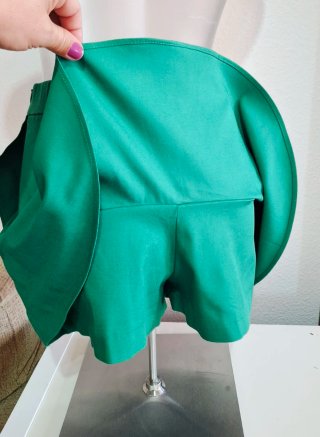 Falda pantalon verde
