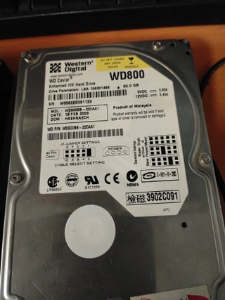 3 Discos Duros 80GB IDE Samsung + WD