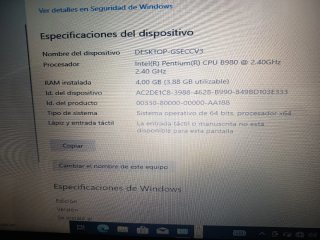 Portátil Sony VAIO Beige/Negro