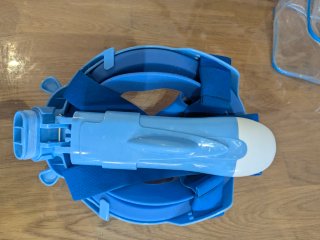Máscara buceo infantil hipopótamo