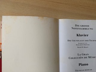 Partituras Piano Vol. 1 y 2