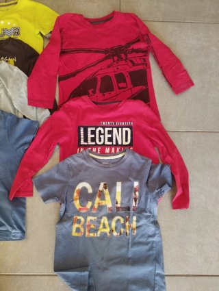 Lote 7 Camisetas Niño 4-6 Años