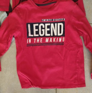 Lote 7 Camisetas Niño 4-6 Años