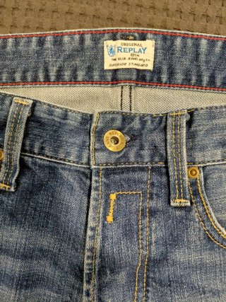 Pantalón corto vaquero Replay