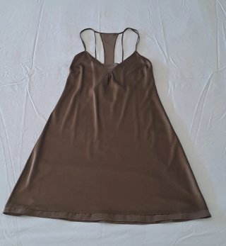 Camisón lencero verde oliva