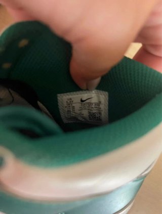 Nike Dunk Mid Verdes y Blancas