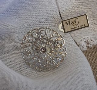 Conjunto Pashmina, Gargantilla y Anillo M&C