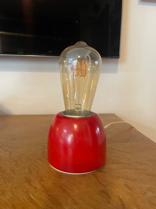 ILESA LAMPADA DA TAVOLO VINTAGE APPLIQUE SPACE AGE