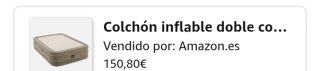 Colchón Hinchable Intex