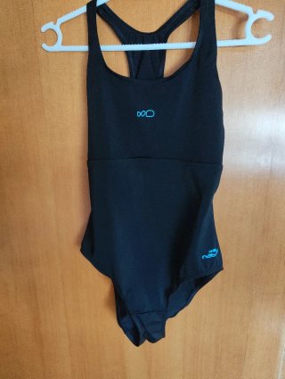 Bañador Decathlon Mujer Negro