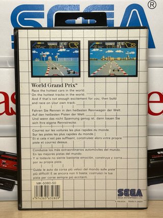 World Grand Prix SEGA Master System TOP