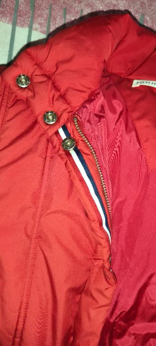 Cazadora Tommy Hilfiger Mujer Roja