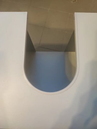 Mueble de baño lavabo Ikea Fullen blanco