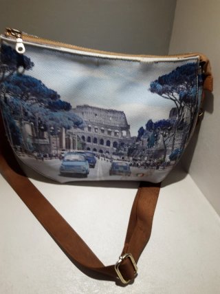 Borsa Y not con stampa Roma