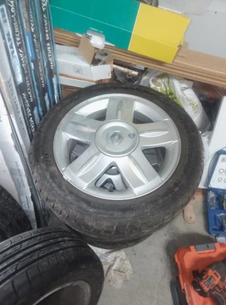 Llantas de aluminio con cubiertas