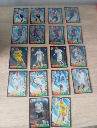 Lote cartas Panini Adrenalyn XL Supercrack 2011-12