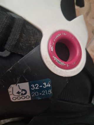 Patines en línea niña Oxelo Talla 32-34 con bolsa