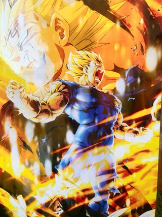 Póster A3 Dragon Ball Z Majin Vegeta