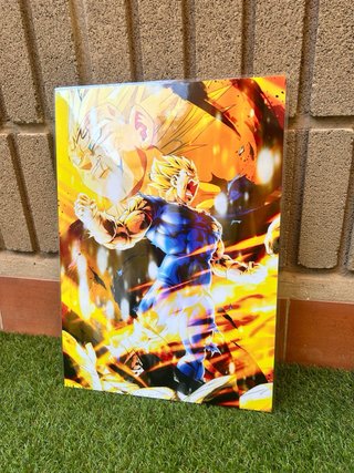 Póster A3 Dragon Ball Z Majin Vegeta