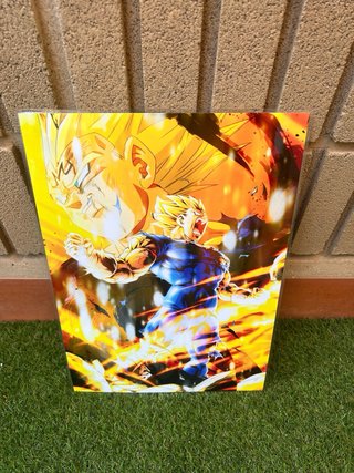 Póster A3 Dragon Ball Z Majin Vegeta