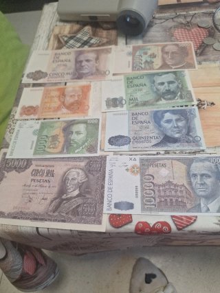 Réplicas Billetes Antiguos Pesetas España