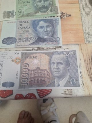 Réplicas Billetes Antiguos Pesetas España