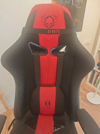 Silla Gamer Diablo Chairs Roja y Negra
