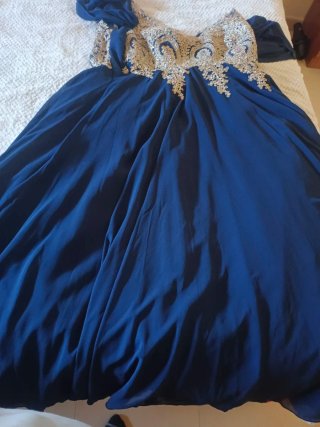 Vestido largo azul sin estrenar