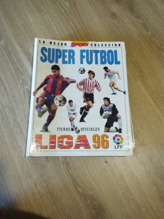Álbum Super Futbol Liga 96