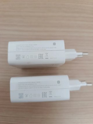 2 Cargadores Xiaomi 120W