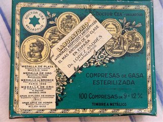 Conjunto 3 Cajas Metálicas Dr. Cea Valladolid