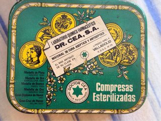 Conjunto 3 Cajas Metálicas Dr. Cea Valladolid