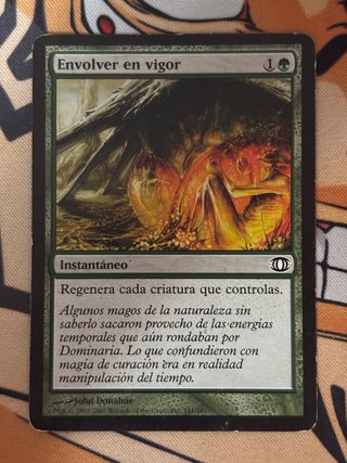 Lote 4 Cartas Magic MTG Envolver en Vigor